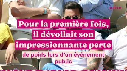 Artus métamorphosé, il dévoile sa nouvelle silhouette à Roland Garros (PHOTOS)