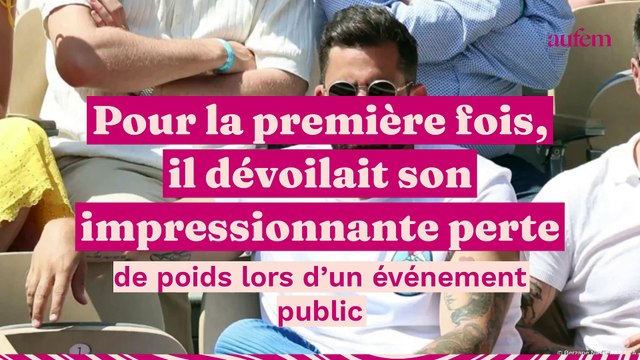 Artus métamorphosé, il dévoile sa nouvelle silhouette à Roland Garros (PHOTOS)