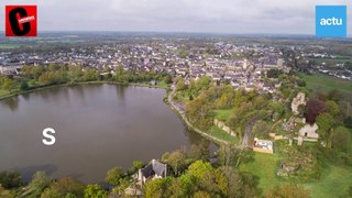 Saint-Aubin-du-Cormier vue de drone