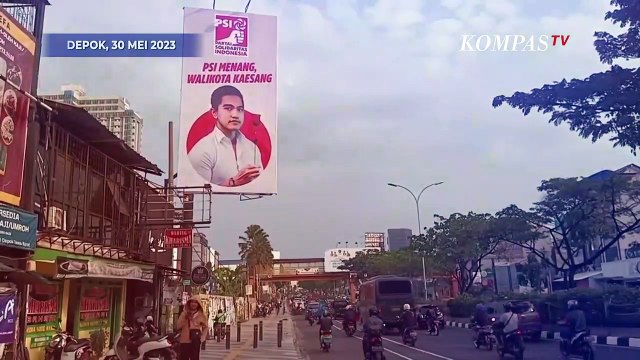 Kata Gibran Soal Baliho Wajah Kaesang di Kota Depok: Jadul!