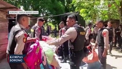 Ratusan Aparat Amankan Eksekusi Lahan 2,3 Hektar di Pesisir Pantai Suparauw Sorong