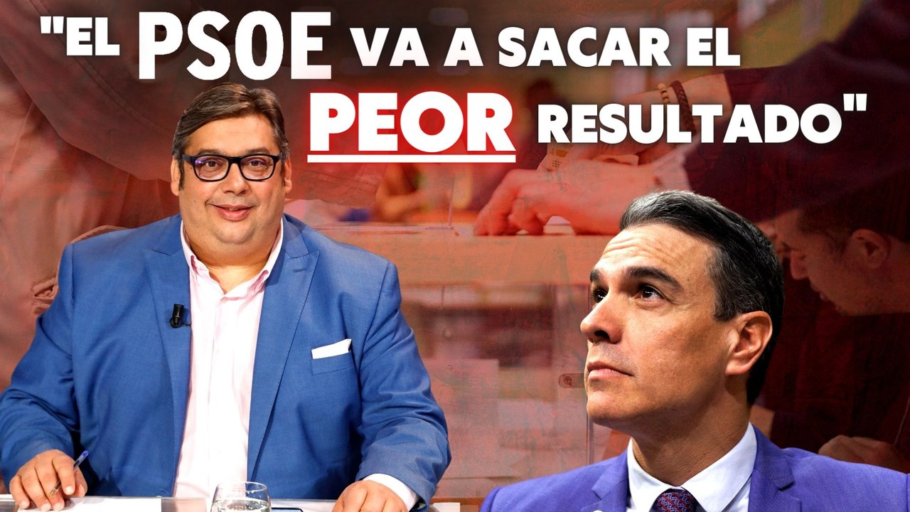 Fran Simón lanza una nueva predicción para el 23-J: “El PSOE va a sacar el peor resultado de su historia”