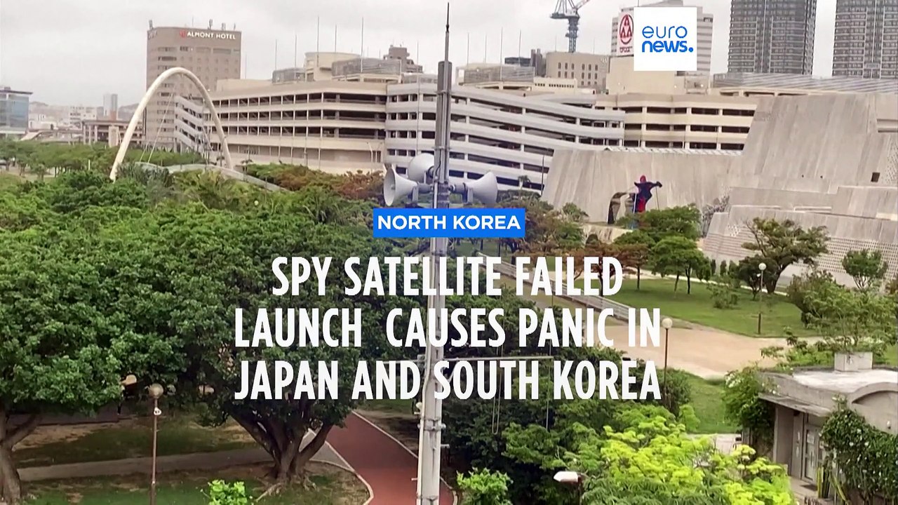 North Korean spy satellite crashes into the sea after failed launch