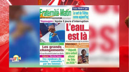 La Revue de presse de RTI 1 du 31 mai 2023 par Renaud Kevin Kobia