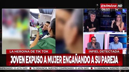 Le escribía al amante... ¡mientras mimaba al esposo!