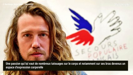 Julien Doré dévoile un nouveau tatouage très original et particulièrement surprenant !