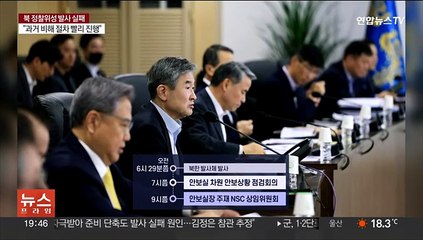 NSC "심각한 도발 규탄…추가 발사 가능성 주시"