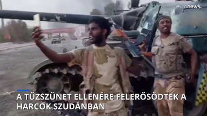 A tűzszünet ellenére felerősödtek a harcok Szudánban