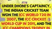 Fun facts about MS Dhoni's cricket career funfacts 6