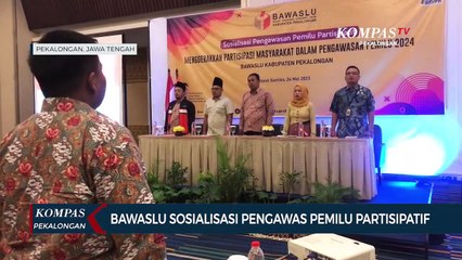 Bawaslu Pekalongan Gelar Sosialisasi Pengawasan Pemilu Partisipatif