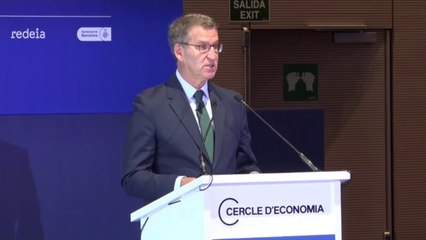 Feijóo propone un cambio "tranquilo" y lamenta el "error" del PP con Cataluña en el pasado