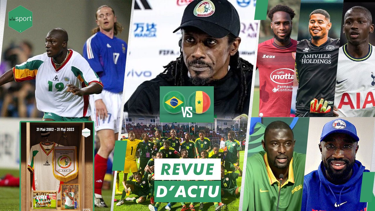 (Vidéo) - REVUE DU 31 MAI : Throwback CMD 2002, Aliou Cissé lâche ses Lions le 2 juin, Mercato d'été en couleurs, basket 2 hommes de l'ombre en finale ....