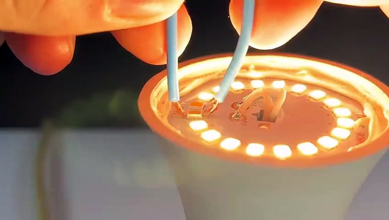 Just Put Aluminum Foil on the Led Bulb and you will be amazed. video