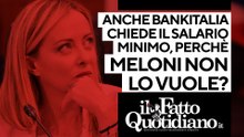Anche Bankitalia chiede il salario minimo: perché Meloni non lo vuole? Segui la diretta con Peter Gomez