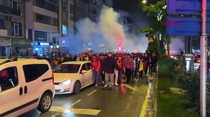 SPOR Kütahya'da Galatasaray'ın şampiyonluğu kutlandı