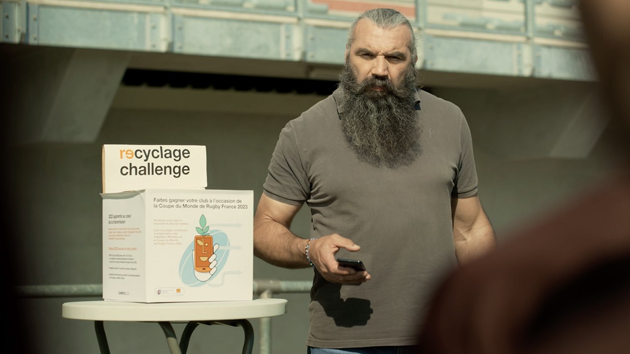 Les médailles de la Coupe du Monde de Rugby 2023 - Orange