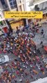 Les fans de Galatasaray, qui se sont rendus à Taksim après le championnat, ont scandé le même slogan à l'unisson : Nous ne voulons pas de réfugiés dans le pays