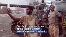 Combates intensificam-se entre exército do Sudão e os paramilitares RSF