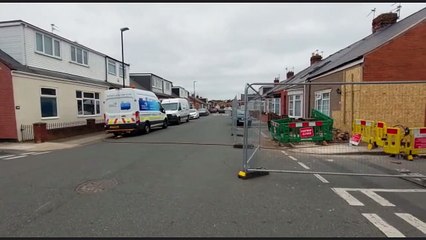 Van ploughs into Sunderland house