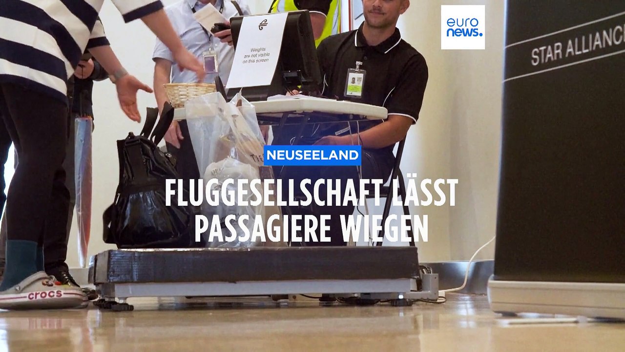 Erst wiegen, dann fliegen - New Zealand Airlines mit 'gewichtiger' Entscheidung