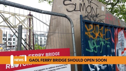 Bristol May 31 Headlines: Gaol ferry bridge due to reopen in the next few months
