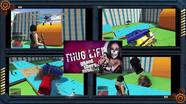 Grand Theft Auto 5 I GTA 5 Online Game play (Rocket Launcher VS Insurgent Bullet Proof Cars And Planes ) Funny And Hard