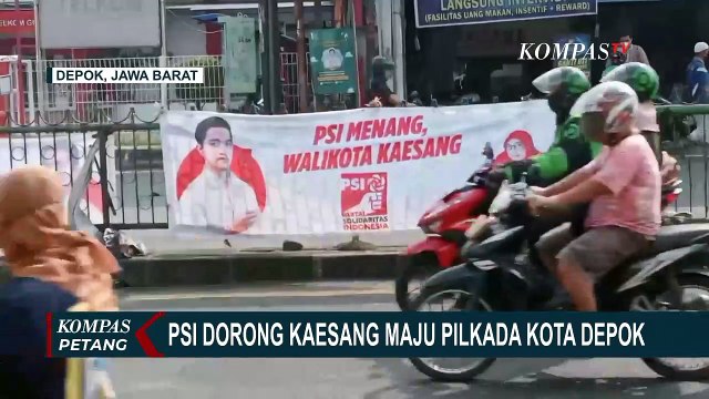 PSI Dorong Kaesang Maju Pilkada Kota Depok, Pengamat Ingatkan Politik Dinasti!