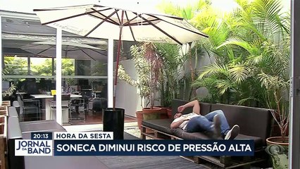 Soneca diminui risco de pressão alta  31/05/2023 10:11:49