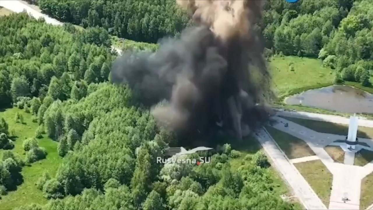 Russland soll Straße an Dreiländereck gesprengt haben