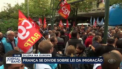 França se divide sobre lei de imigração  31/05/2023 10:12:00