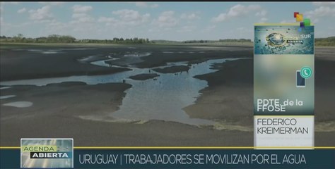Grave sequía y crisis hídrica se apoderan de Uruguay