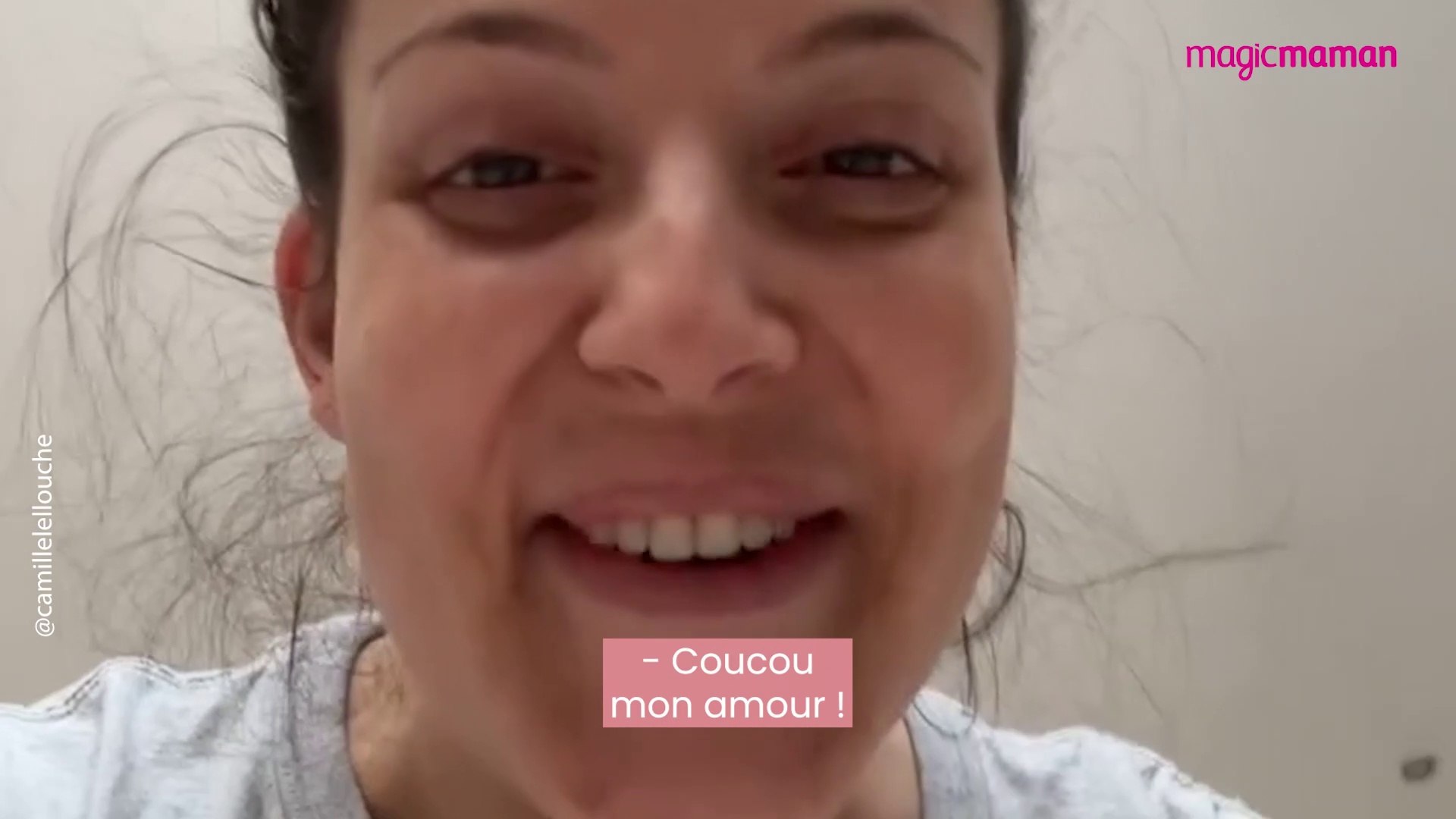 Humour : Camille Lellouche s'amuse à imaginer ce que pense un bébé, et  c'est hilarant