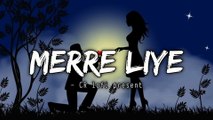 Merre Liye - lofi [ Slowed Reverb ] Studio virsion Mohd Faiz CR lofi