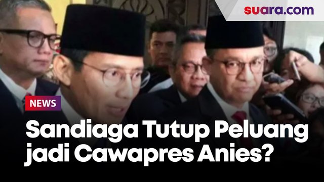 Tegas Usung Percepatan Pembangunan Bukan Perubahan, Sandiaga Tutup Peluang jadi Cawapres Anies?