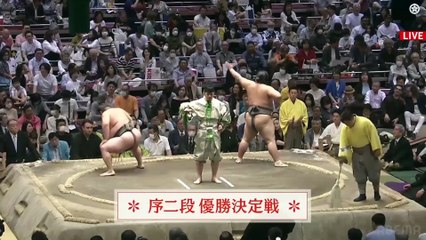 Jonidan Yusho - Oshoryu(Jd7w) vs Satorufuji(Jd60e) - Natsu 2023, Day 15