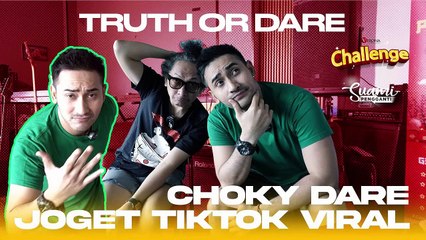 MOCIL DAN FAJAR MAIN TRUTH OR DARE CHOKY DISURUH JOGET TIKTOK __ CAST SUAMI PENGGANTI