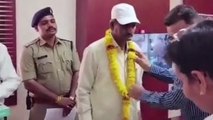 खंडवा: चार पुलिसकर्मियों के सेवानिवृत्त होने पर SP ने किया सम्मान