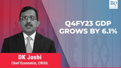 India’s GDP Grew By 6.1% in Q4FY23
