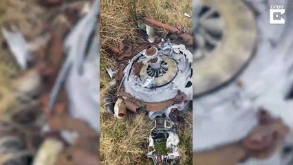 Ce randonneur tombe sur la carcasse d'un avion datant de 1948, écrasé en pleine nature