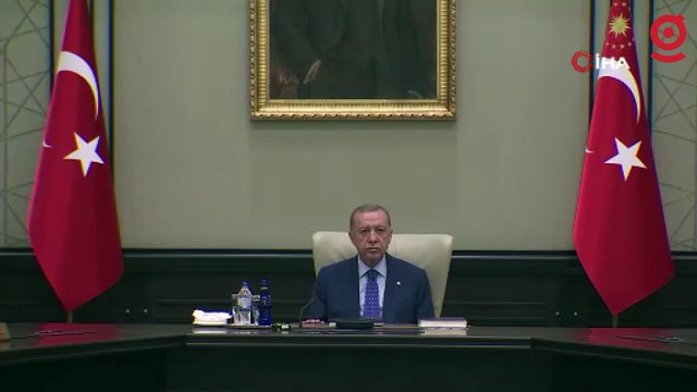 Kabine toplantısı Cumhurbaşkanı Erdoğan başkanlığında başladı