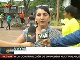 Comunidades organizadas sanearon la Av. Ppal. Menca De Leoni en el edo. Amazonas