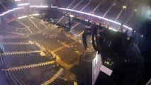 Cette salle de sport se transforme 7 fois en 8 jours à Atlanta... Timelapse impressionnant