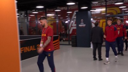 Roma walk on Puskas Arena pitch ahead of Europa League Final against Sevilla
