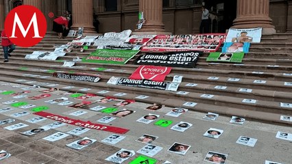 Download Video: Madres de desaparecidos protestan en NL; acusan nula atención del gobierno