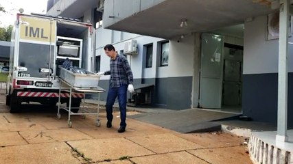 Corpo de vítima de atropelamento em Guaraniaçu chega ao IML