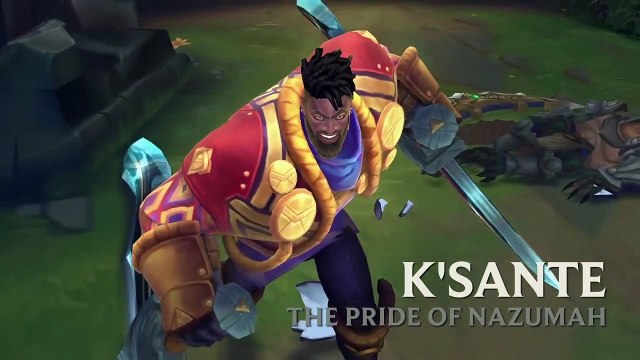 K’Sante Champion Spotlight Gameplay - League of Legends