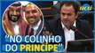 Deputado provoca Eduardo Bolsonaro com joias sauditas