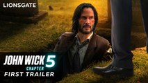 John Wick Chapter 5 – First Trailer (2024) Keanu Reeves & Ana de Armas Ballerina Movie  Lionsgate