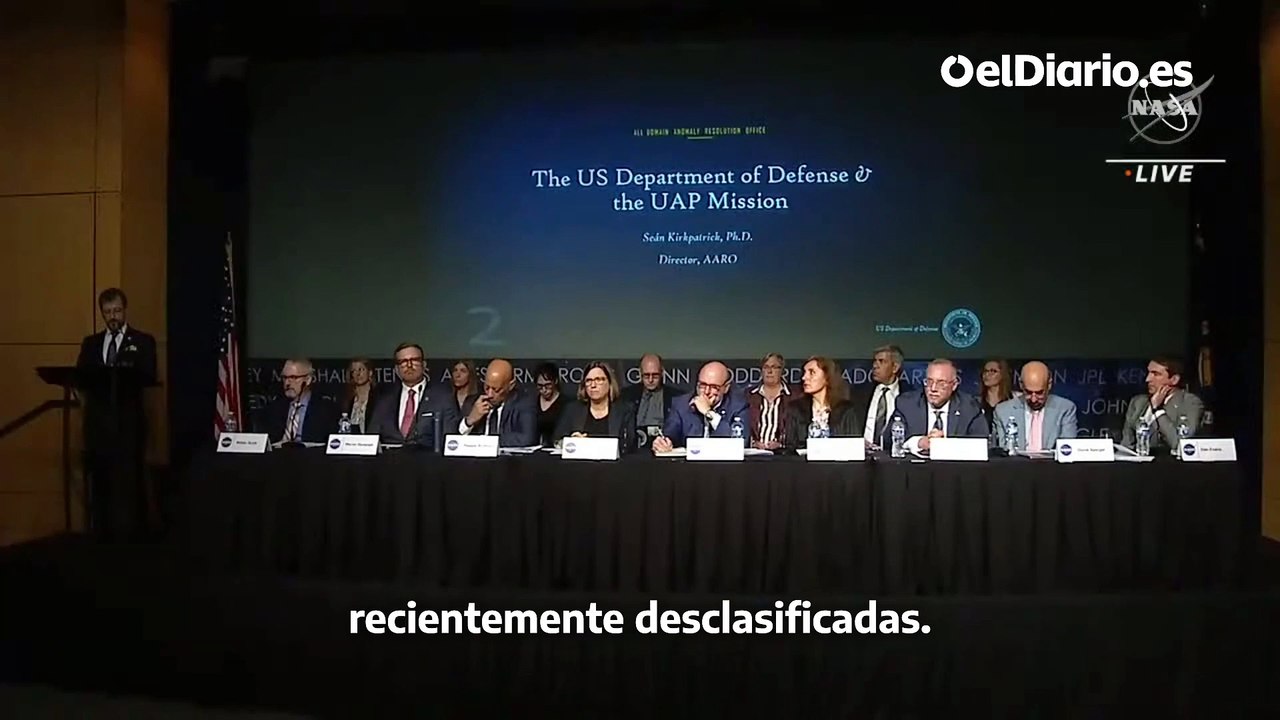 La NASA presenta un informe sobre el avistamiento de varios ONVI