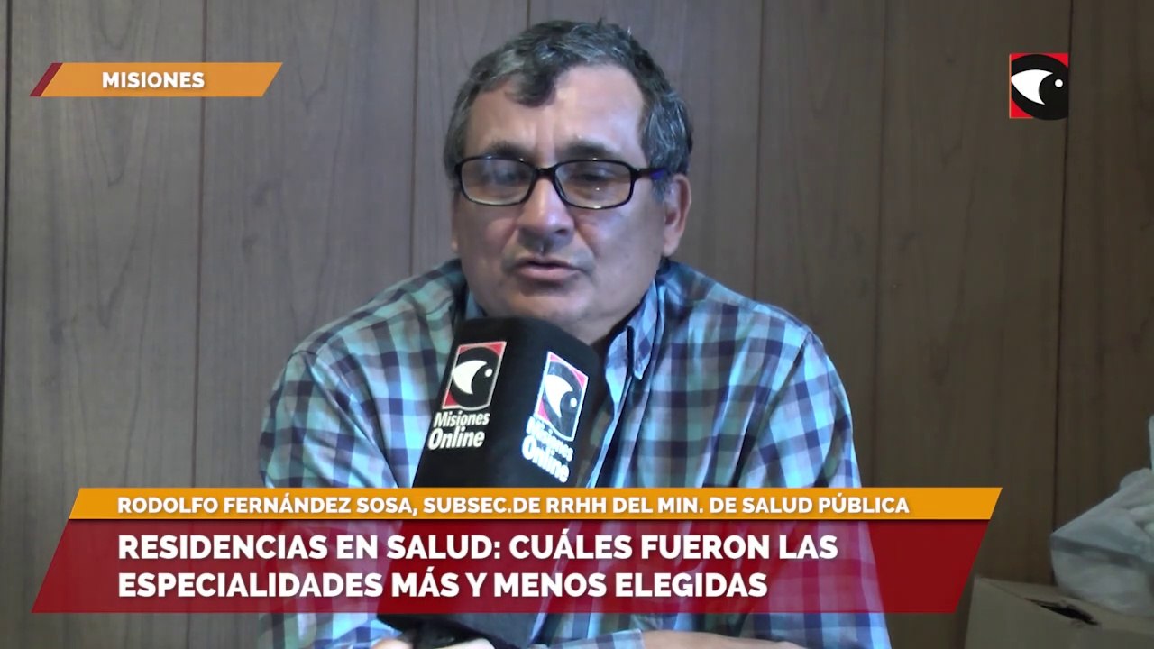 Residencias en salud cuáles fueron las especialidades más y menos elegidas